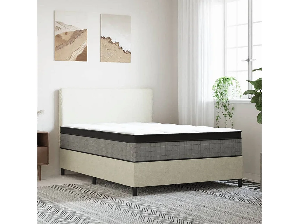 Matelas à ressorts ensachés moyen plus 140x190 cm