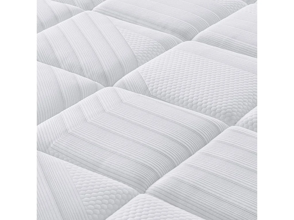 Matelas à ressorts ensachés moyen plus 140x190 cm