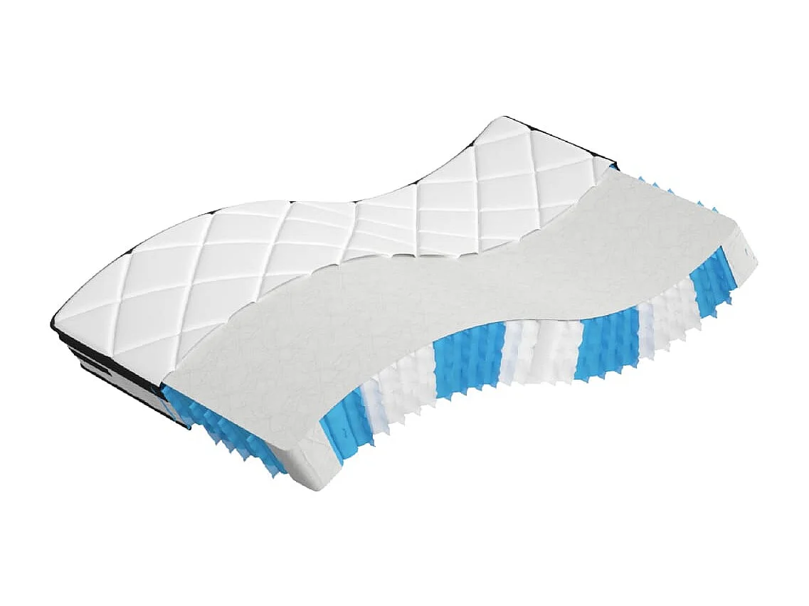Matelas à ressorts ensachés moyen plus 90x200 cm