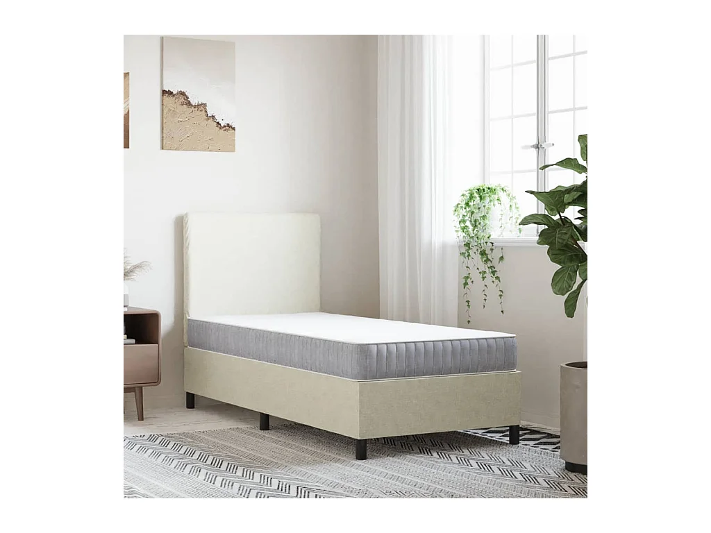 Matelas à ressorts ensachés moyen 80x200 cm