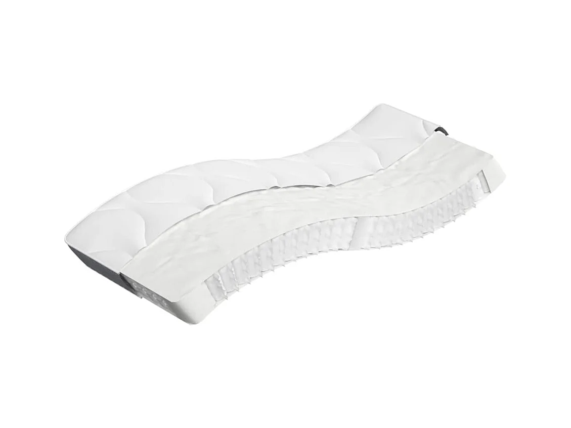 Matelas à ressorts ensachés moyen 80x200 cm