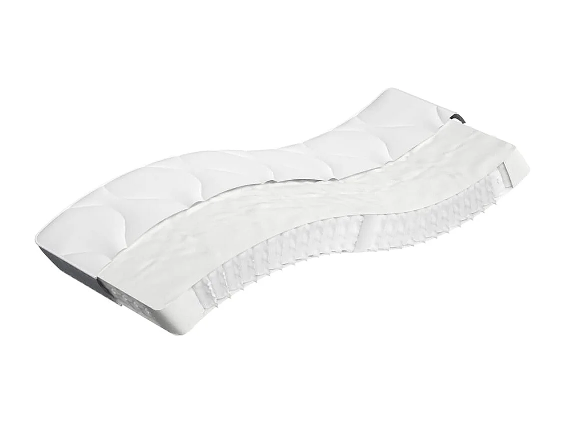 Matelas à ressorts ensachés moyen 80x200 cm