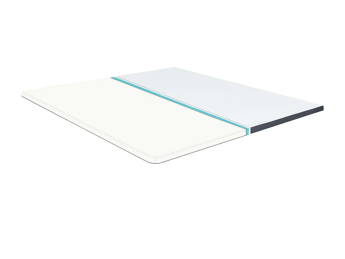 Surmatelas de sommier tapissier 200x180x5 cm