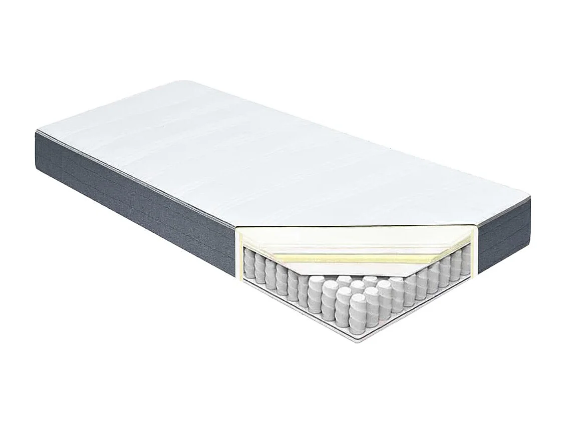 Materasso a molle 200x90x20 cm