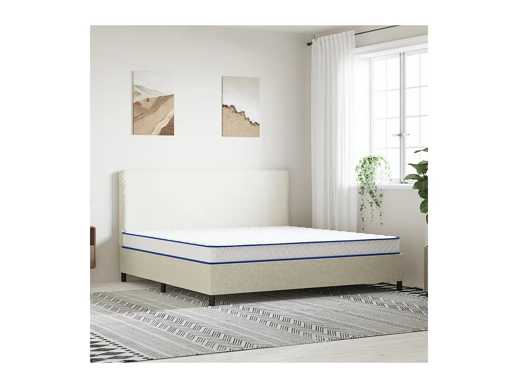 Traagschuimmatras 200 x 180 x 17 cm