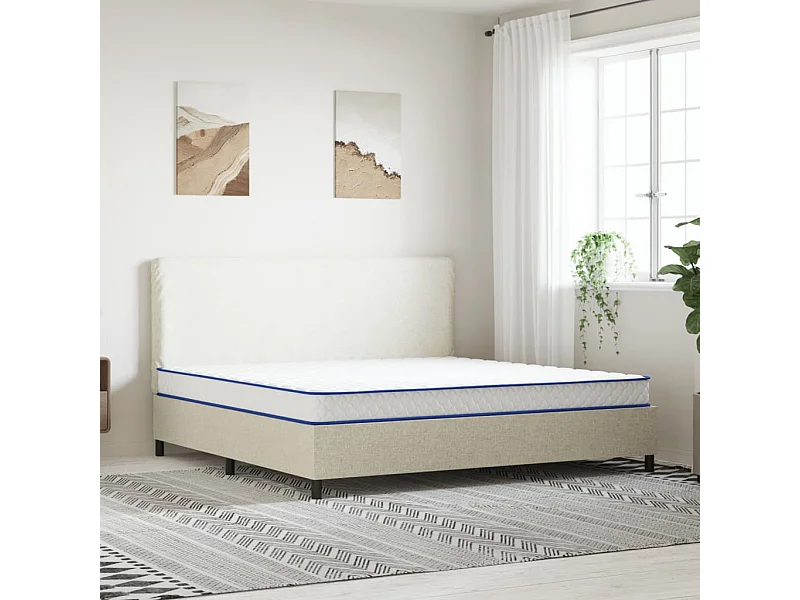 Matelas en mousse à mémoire de forme 200 x 180 x 17 cm