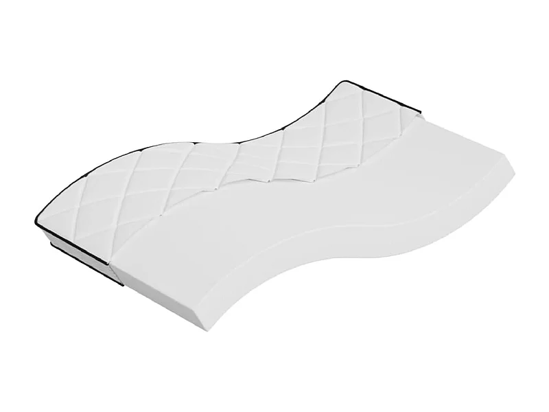 Colchón de espuma suave medio 100x200 cm