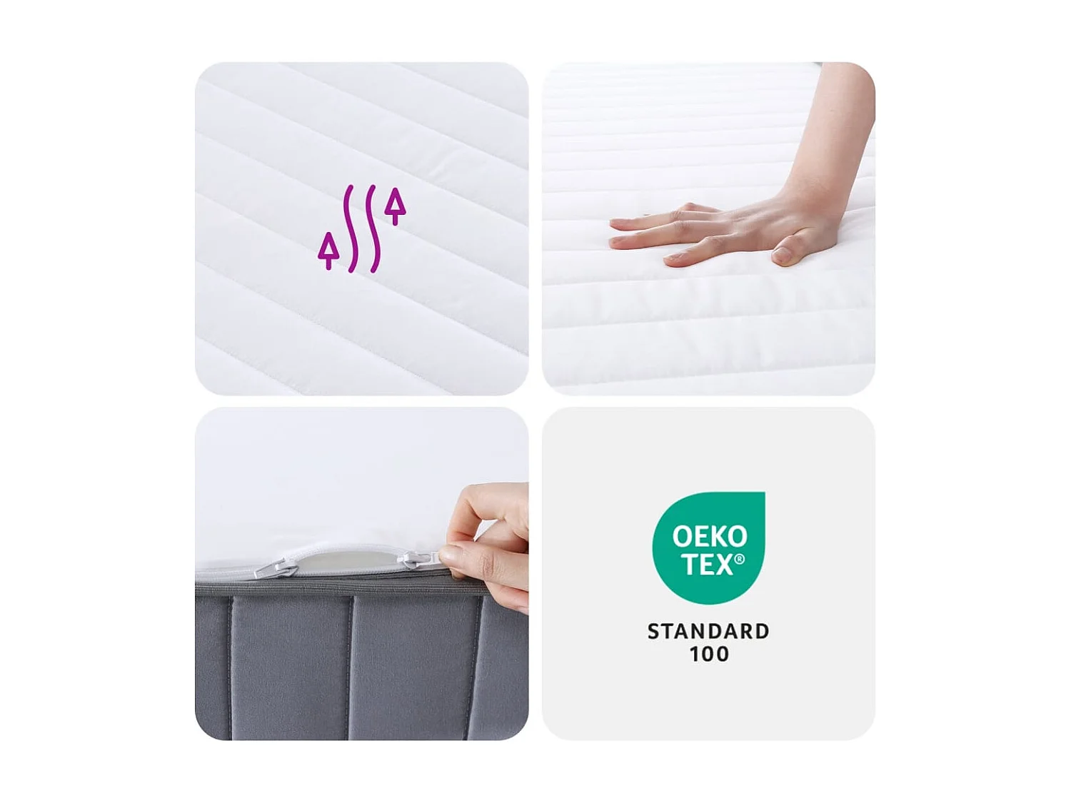 Colchón infantil de espuma medio suave 80x160 cm