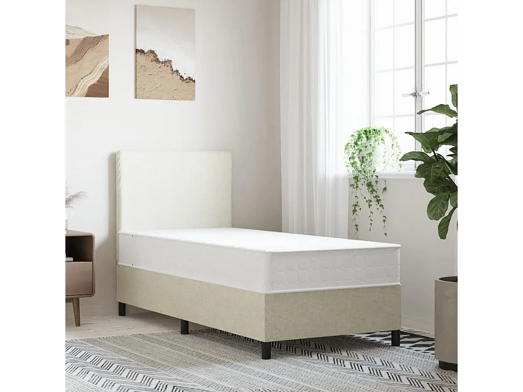 Matelas à ressorts ensachés dureté moyenne 70x200 cm