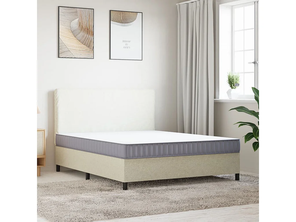 Matelas en mousse moyennement doux 160x200 cm