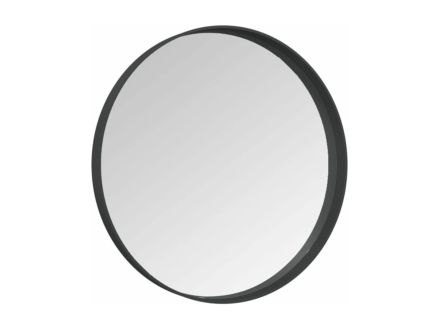 Specchio da Parete Nero 40 cm