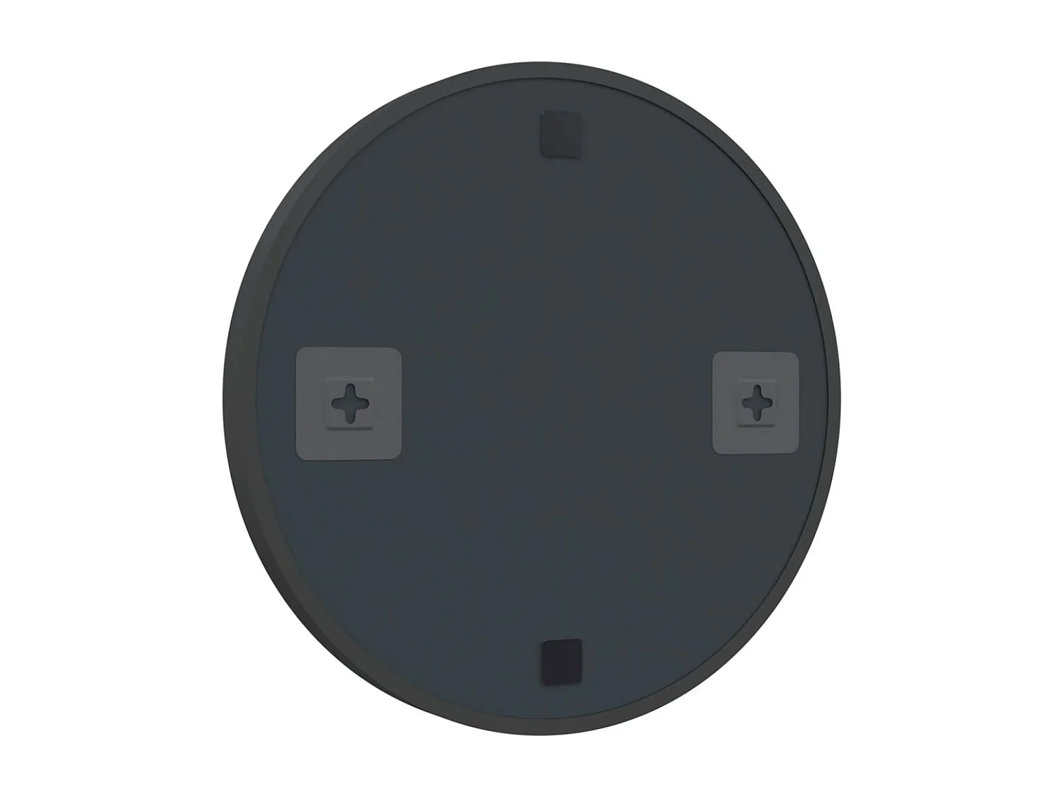 Specchio da Parete Nero 40 cm