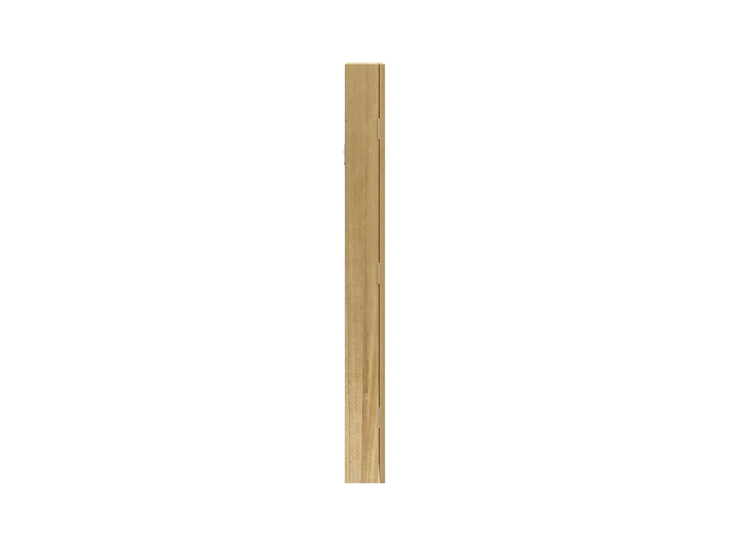 Sieradenkast met spiegel wandgemonteerd 30x8,5x90 cm wit