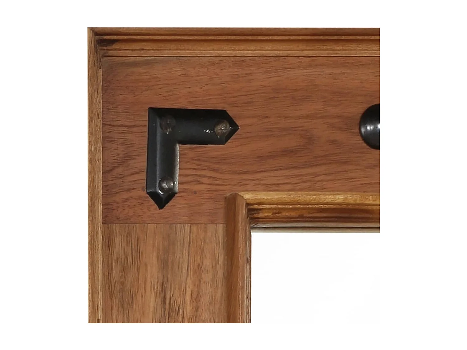 Miroir Bois d'acacia massif 50 x 80 cm