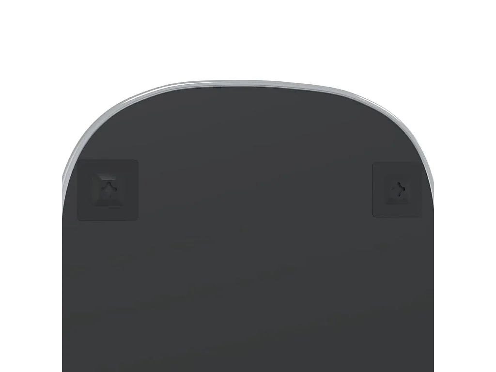 Specchio da Parete Argento 70x45 cm