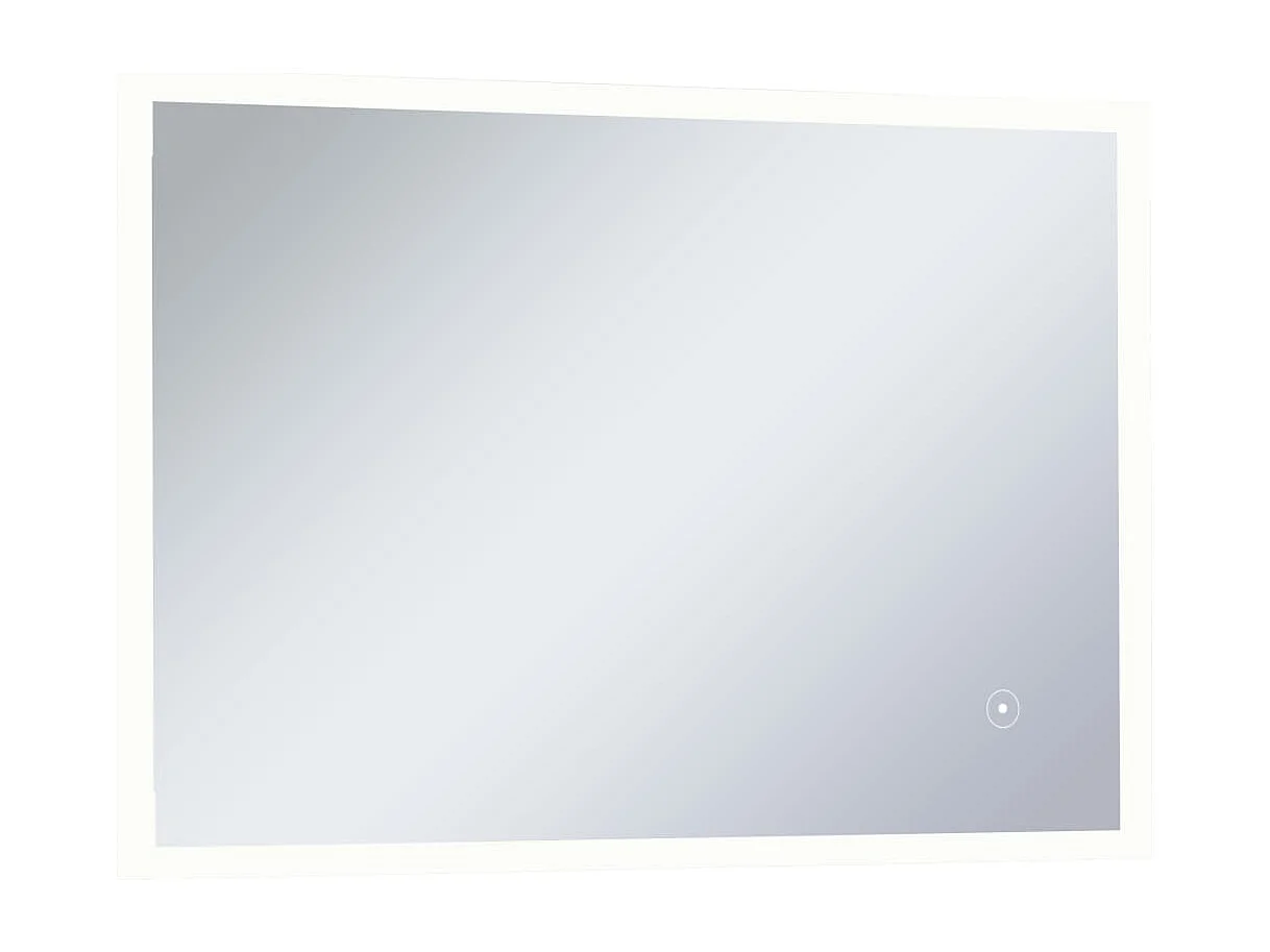 Specchio LED da Bagno con Sensore Tattile 100x60 cm