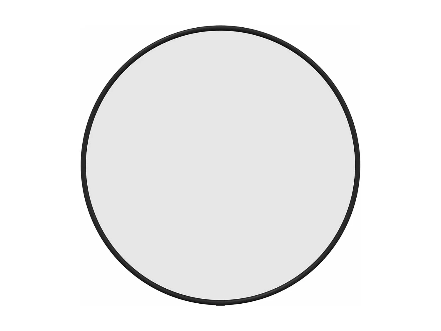 Specchio da Parete Nero Ø 40 cm Rotondo