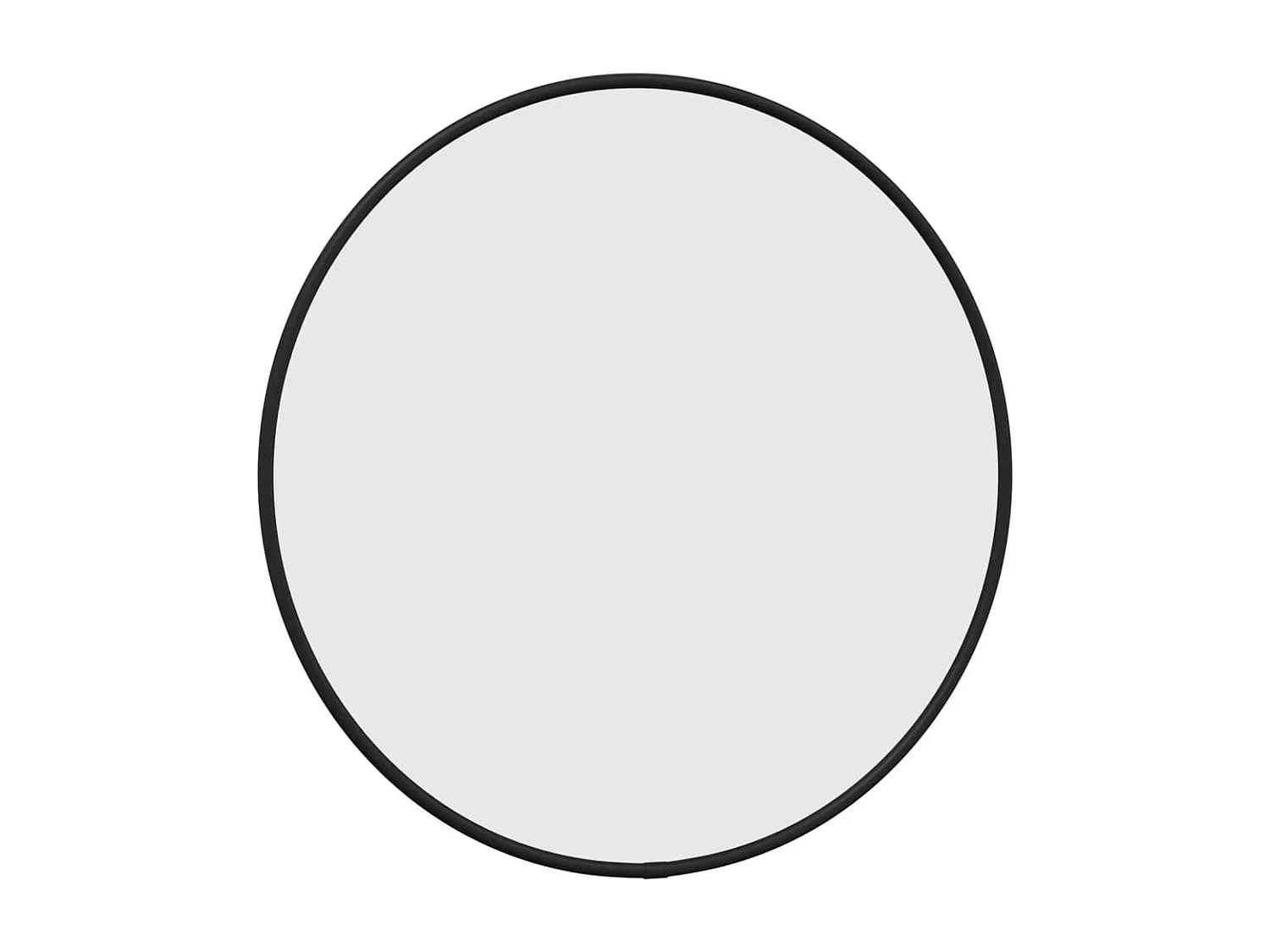 Specchio da Parete Nero Ø 40 cm Rotondo