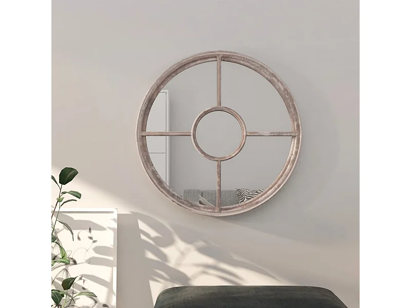 Miroir Sable 60x4 cm Fer pour utilisation à l'intérieur