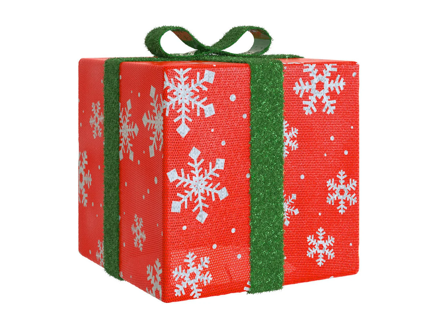 Scatole natalizie luminose 3 pz. 64 LED bianco caldo