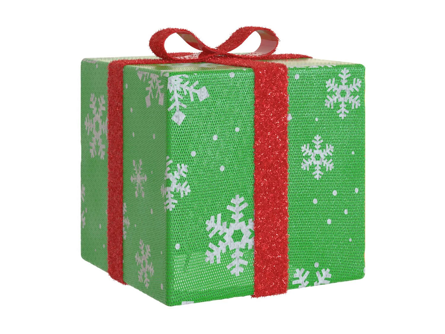 Scatole natalizie luminose 3 pz. 64 LED bianco caldo