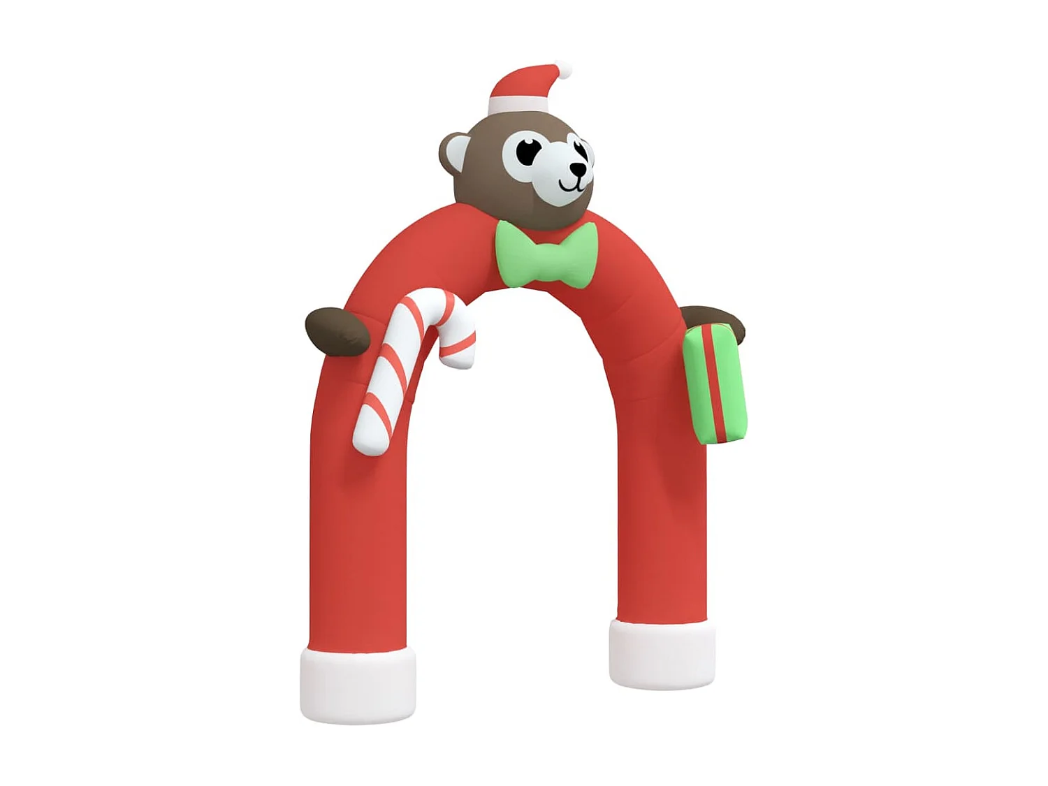 Porte voûtée gonflable de Noël avec LED 380 cm