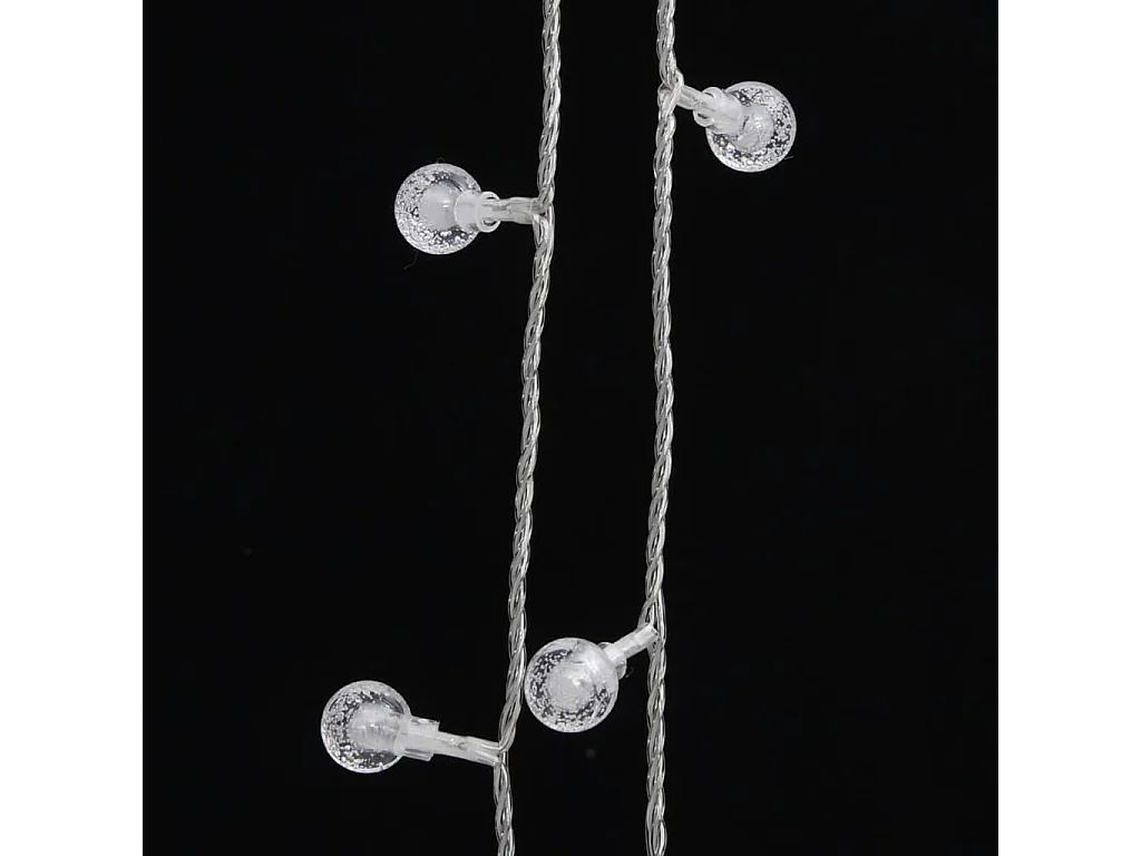 Globus-Lichterkette 40 m, 400 warmweiße LEDs, 8 Funktionen