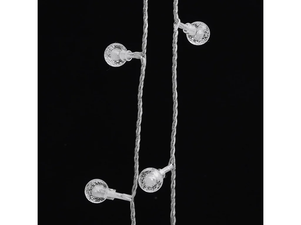 Guirlande lumineuse Globe 40 m 400 LED Blanc froid 8 fonctions