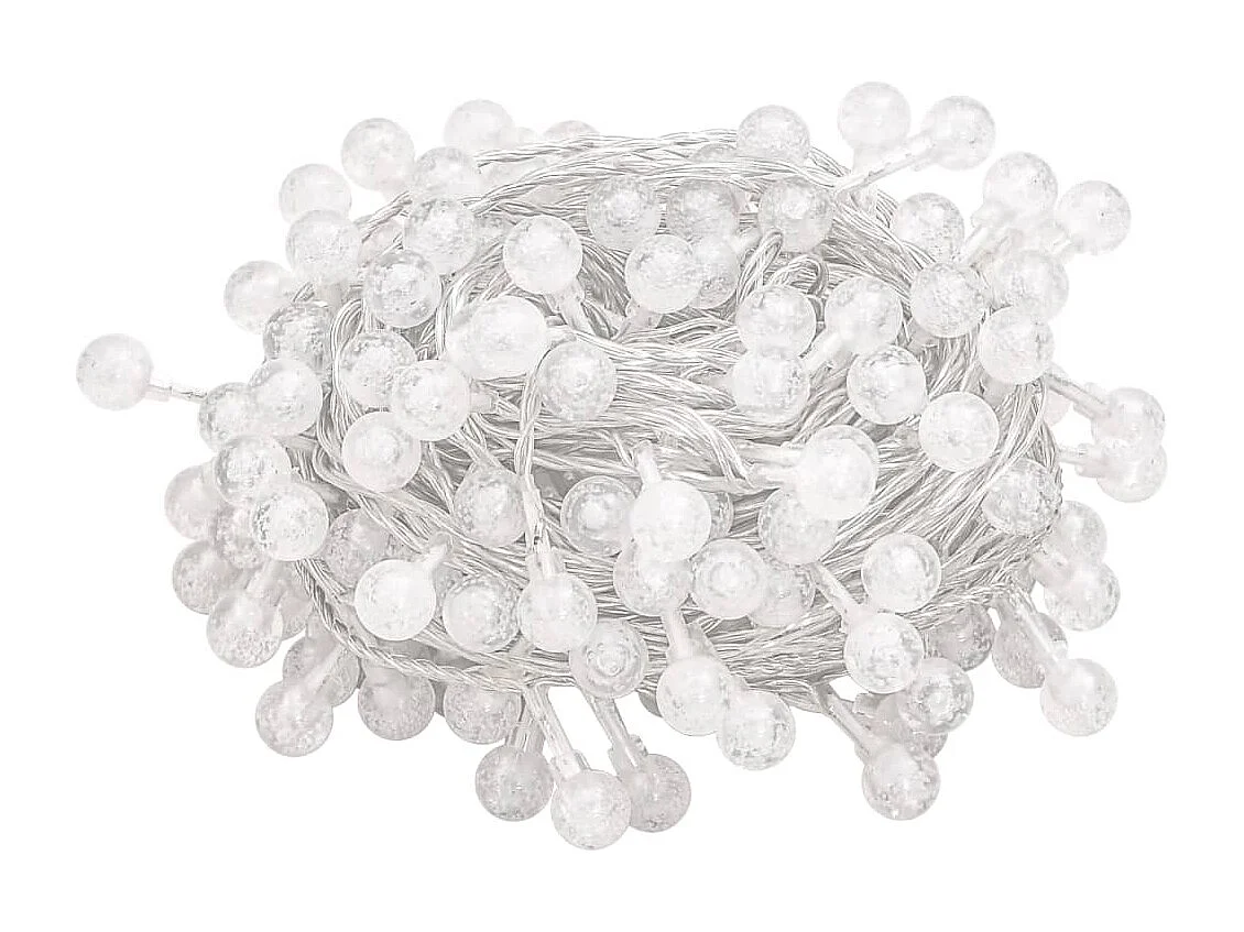 Guirlande lumineuse Globe 40 m 400 LED Blanc froid 8 fonctions