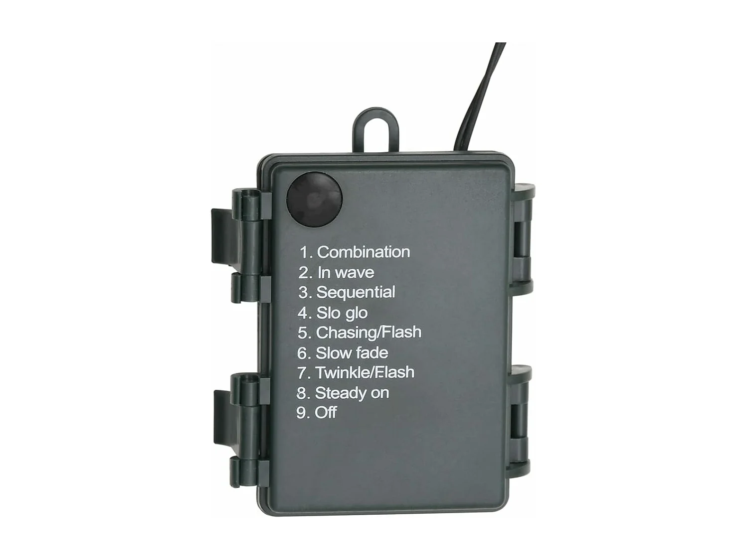 Ghirlanda natalizia con luci LED Verde 60 cm PVC