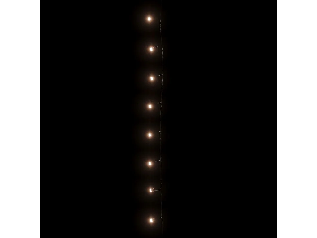 Guirlande lumineuse 400 LED 40 m 8 effets lumineux Blanc chaud