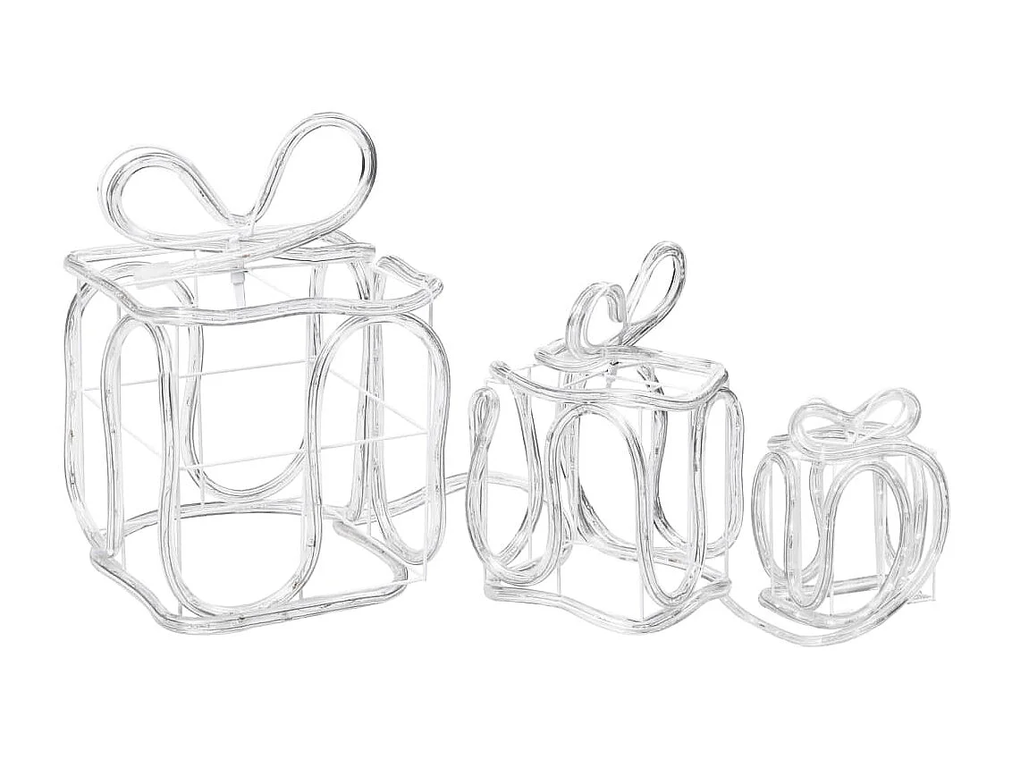 Weihnachtsdekoration mit 180 LEDs für drinnen und draußen