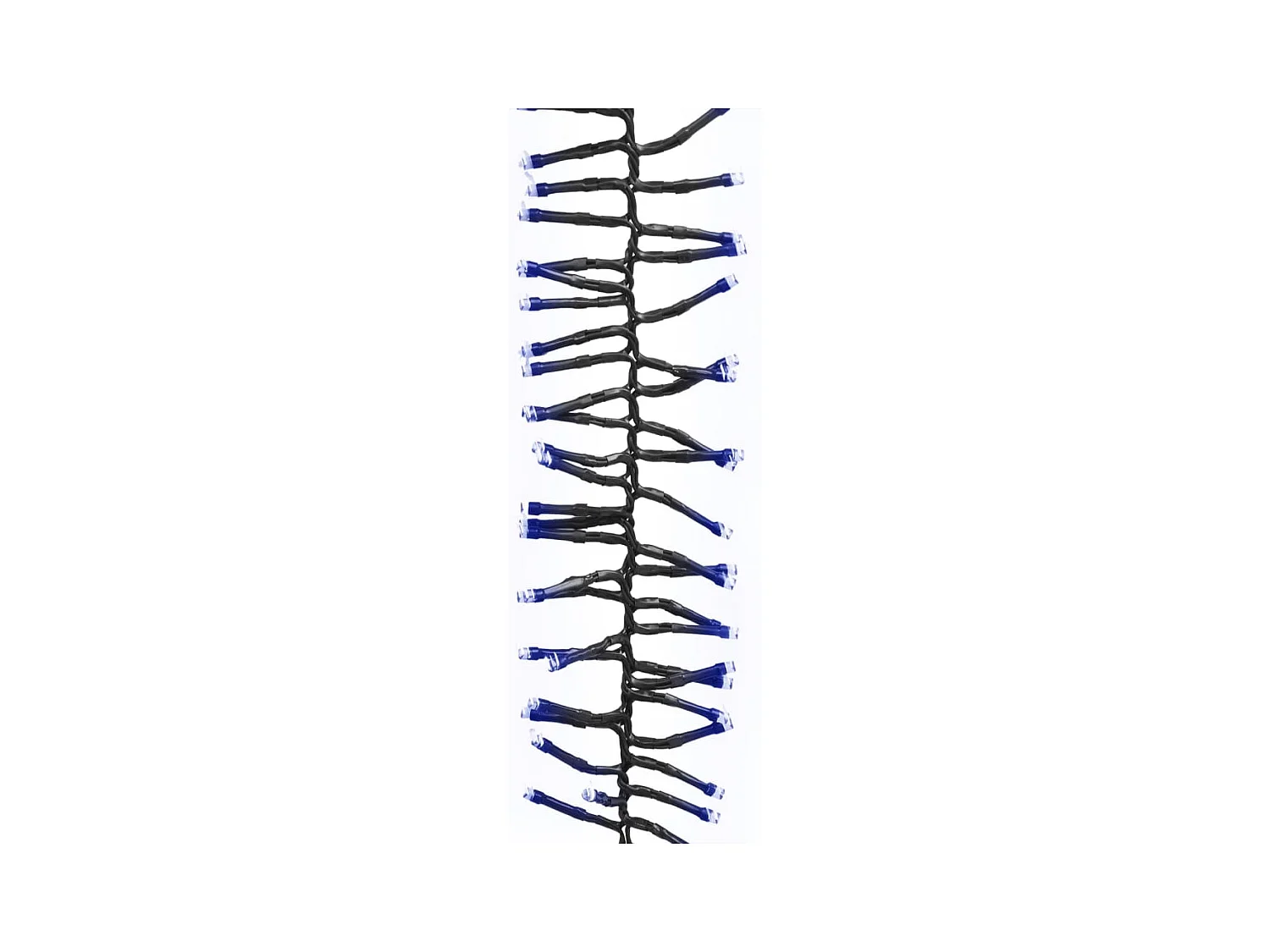 Guirlande lumineuse à LED groupées 3000 LED Bleu 23 m PVC