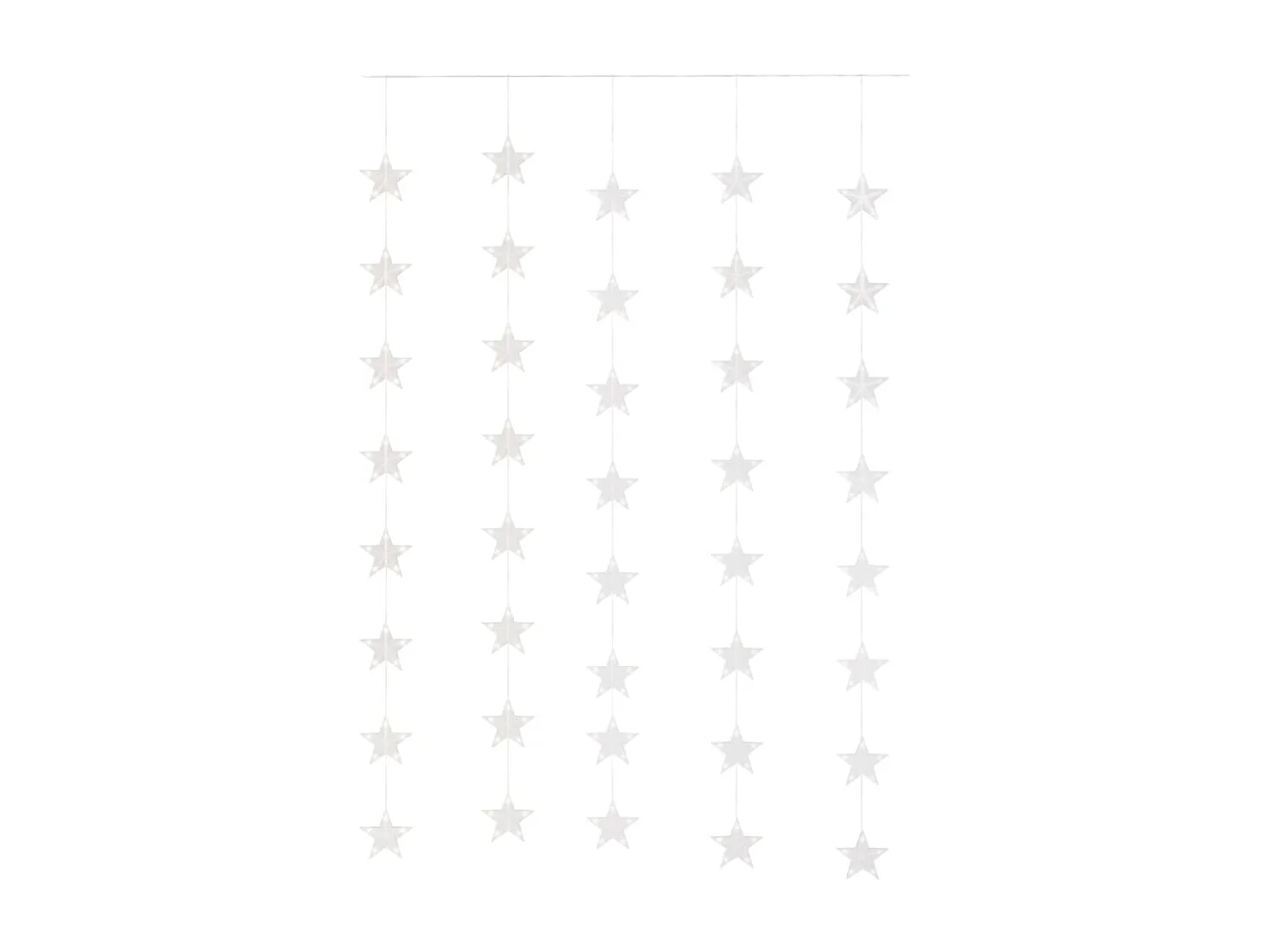 Guirlande lumineuse à étoiles LED 200LED Blanc chaud 8fonctions