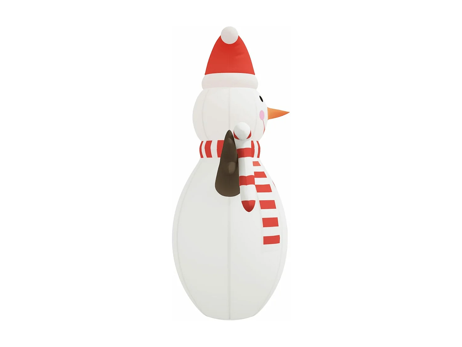 Bonhomme de neige gonflable de Noël avec LED 630 cm