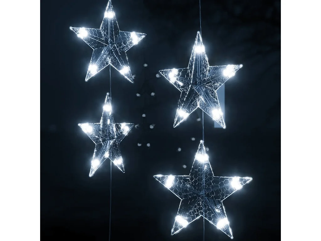 LED-sterrenlichtslinger 500 LED Wit 8 functies