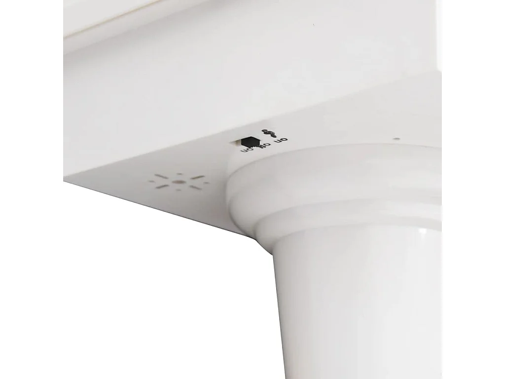 Lampadaire de Noël avec Père Noël 180 cm LED