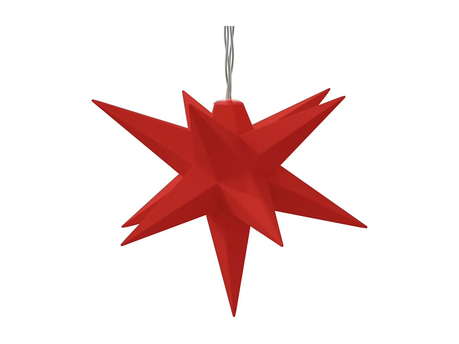 Lumière de Noël 10 LED rouge 10 cm