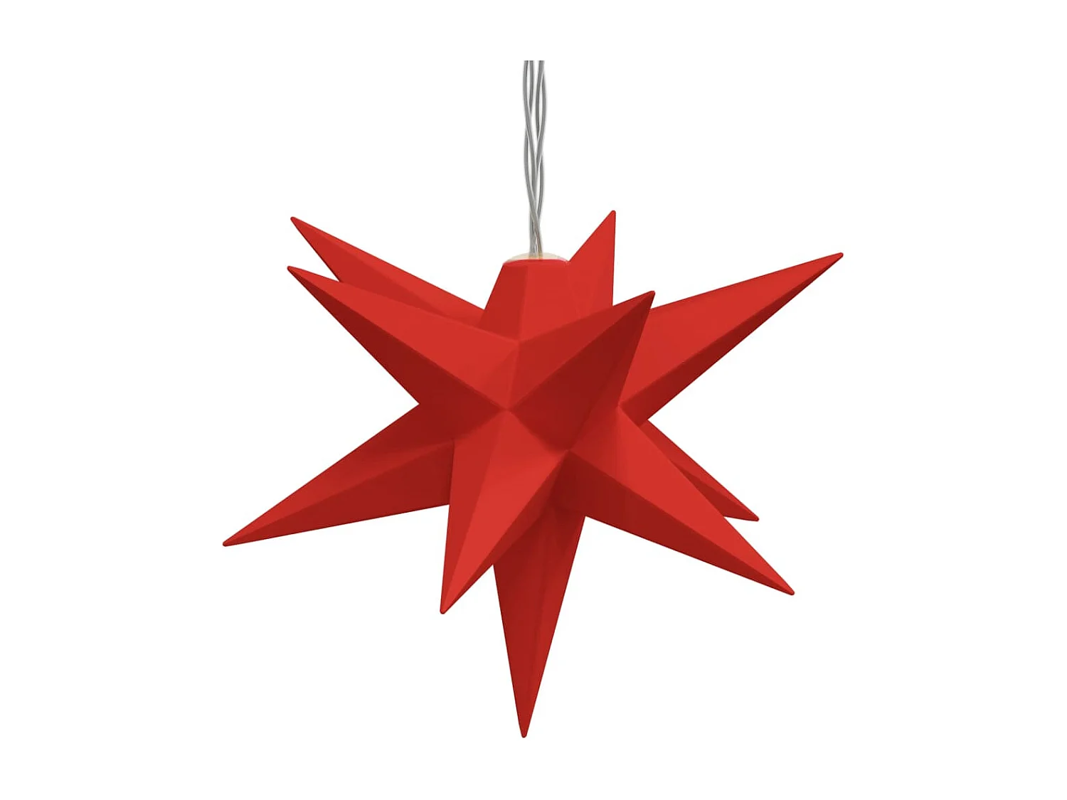 Lumière de Noël 10 LED rouge 10 cm