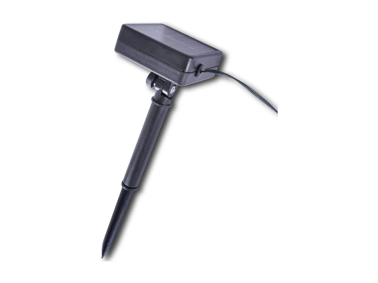 2 pièce de boule 27 cm avec guirlande lumineuse solaire 24 LED