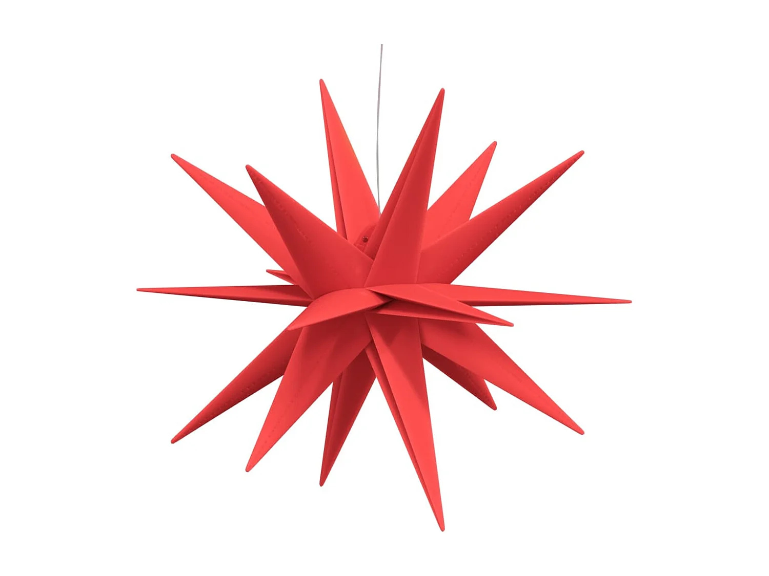 Lumières de Noël avec LED 3 pcs pliable rouge