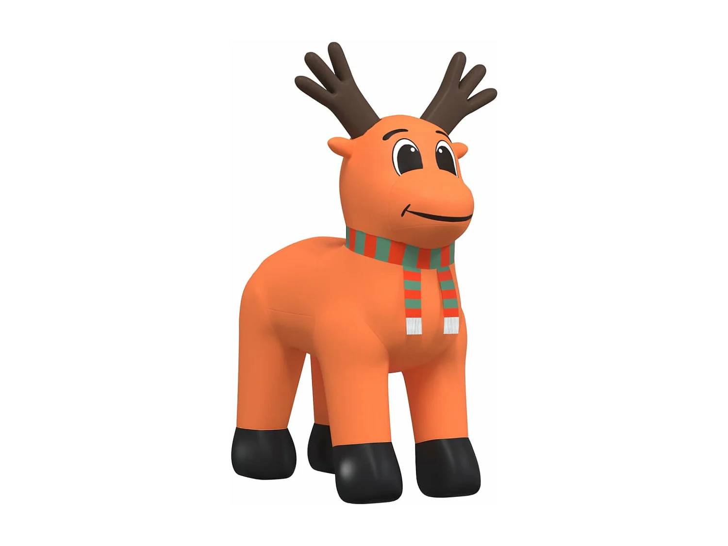 Renne gonflable de Noël avec LED 500 cm