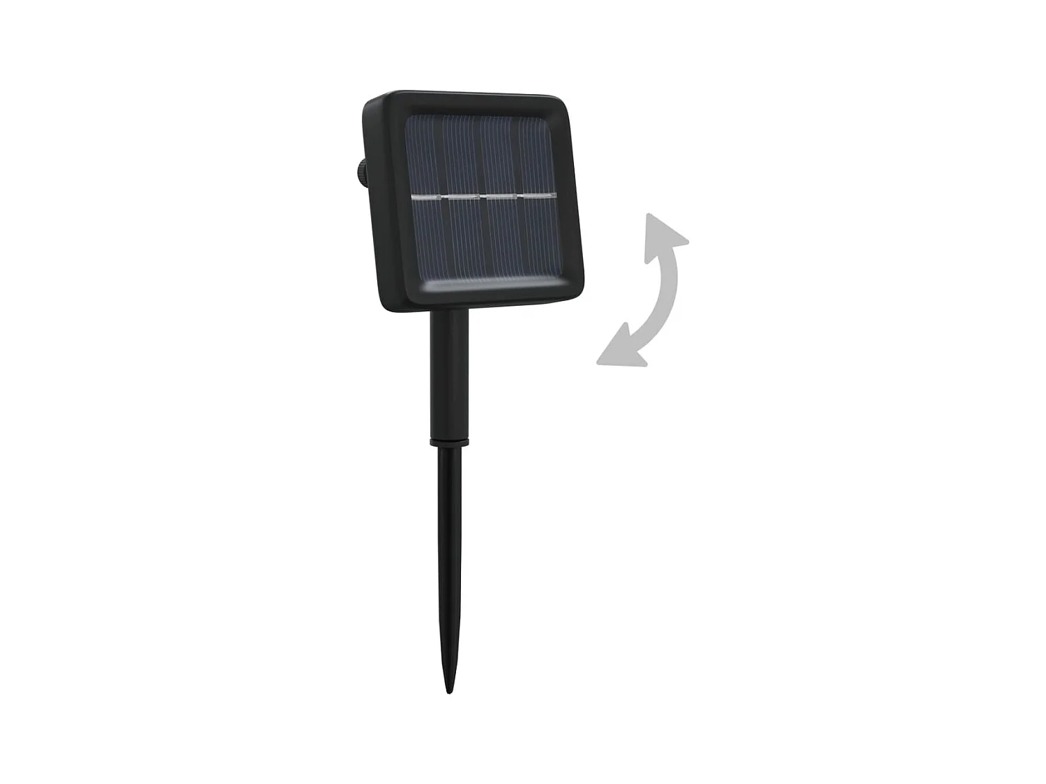 Solarleuchten 5 Stück 5x200 LED Kaltweiß Indoor Outdoor