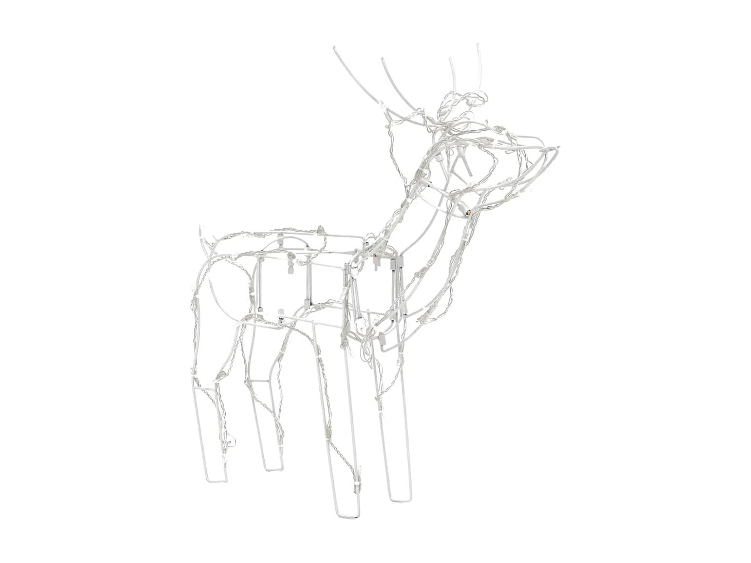 Cordón de luz navideña 3 piezas Reno 229 LED