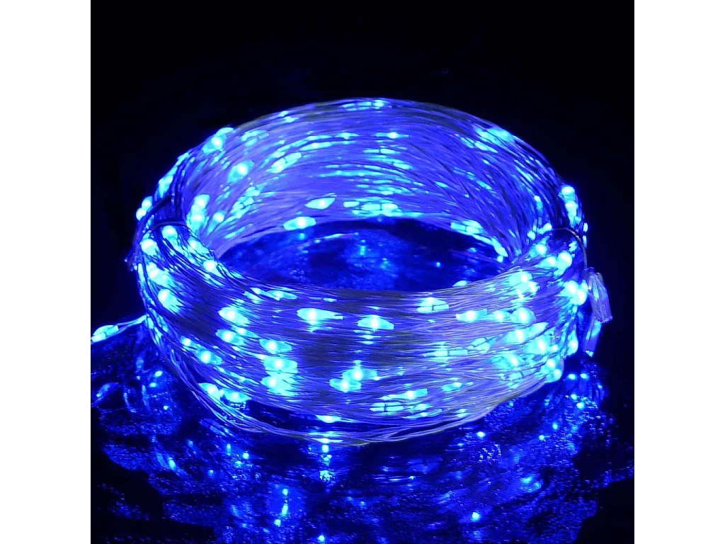 Guirnalda LED con 150 LED Azules 15 m