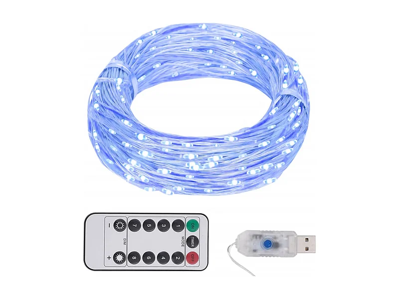 Guirnalda LED con 150 LED Azules 15 m