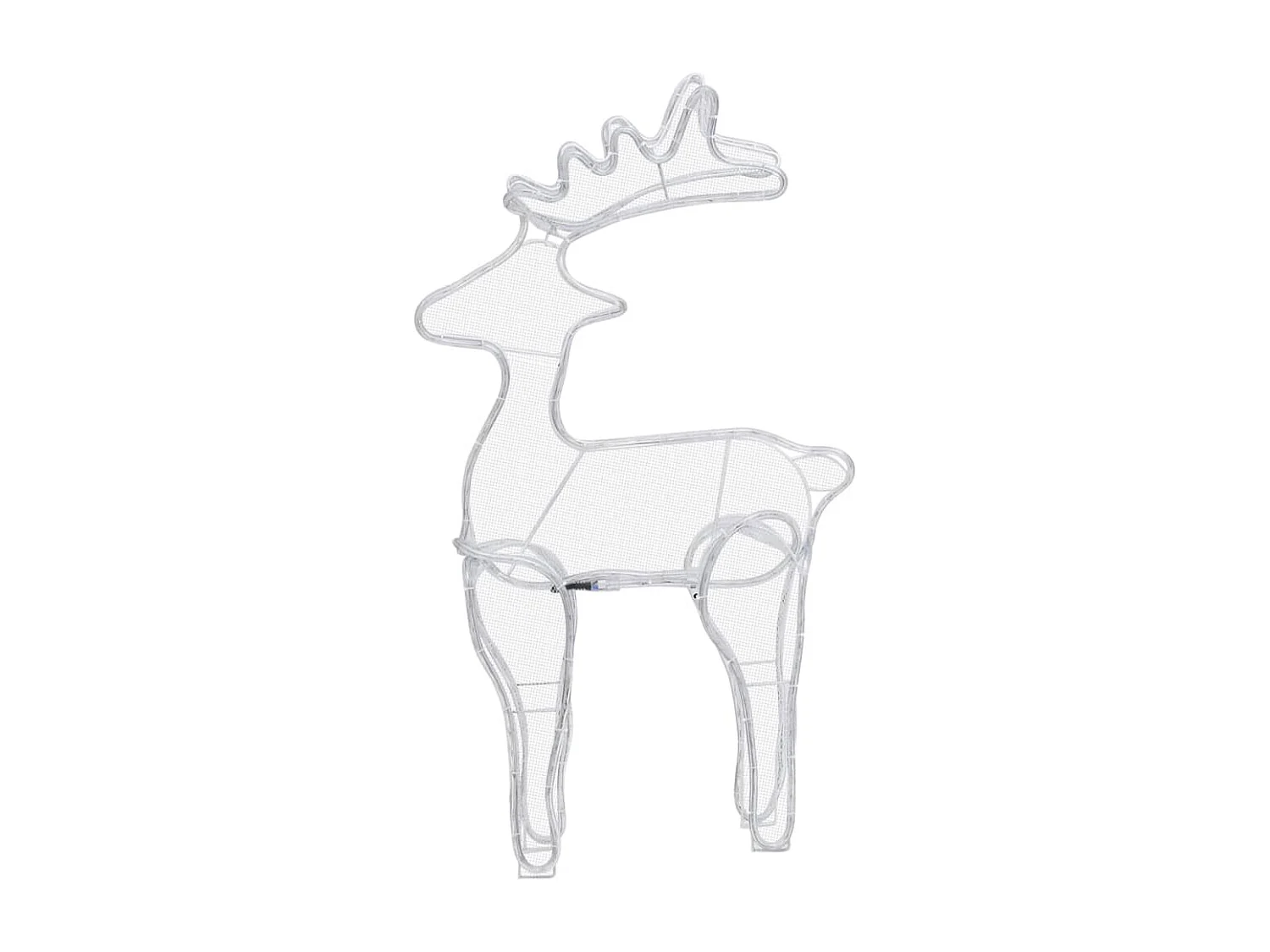 Decorazione natalizia Renna con rete 306 LED 60x24x89 cm