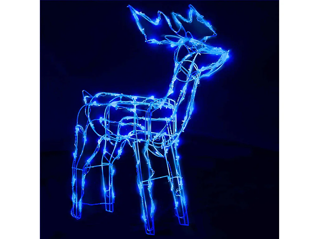 Cordon lumineux de Noël 3 pcs Rennes 229 LED