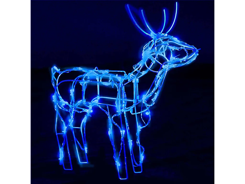 Weihnachtslichtkabel 3 Stück Rentier 229 LED