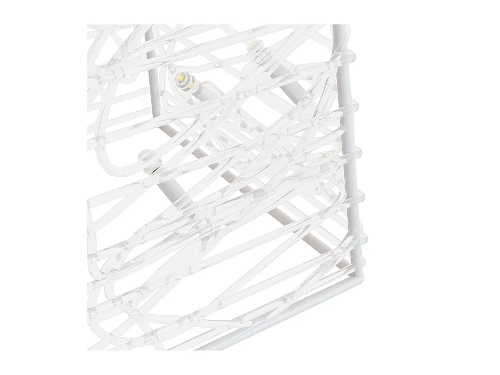 Dekorativer LED-Lichtkegel Acryl Kaltweiß 60 cm